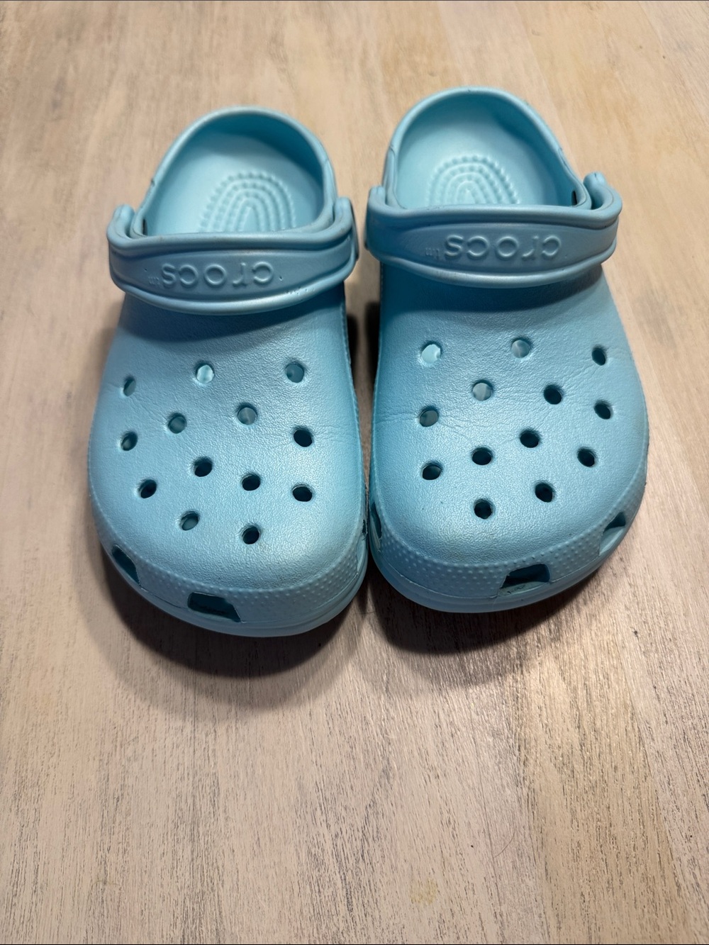 CROCS Kids Clog in Light Blue